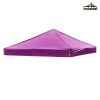 10X10ft EZ Pop Up Canopy Folding Gazebo/Purple