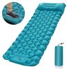 Outdoor inflatable pad foot pedal light portable outdoor camping inflatable mattress lunch break sleeping pad tent inflatable pad