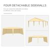 Outdoor Activities Wedding Large 10' x 20' Gazebo Canopy Party Tent