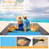 108x96.46in Sand Proof Picnic Blanket Water Resistant Foldable Camping Beach Mat